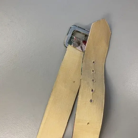 Vtg Sabino Dress Womens Medium Romantic Botanical Floral Cottagecore 80s Pockets - Picture 8 of 16